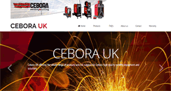 Desktop Screenshot of cebora.co.uk